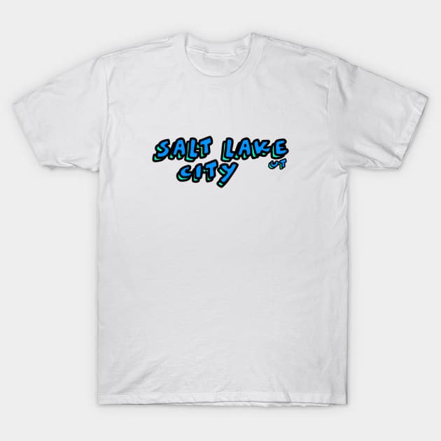 Salt Lake CIty T-Shirt by eddien